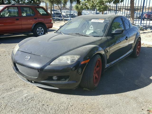 JM1FE173770211014 - 2007 MAZDA RX8 BLACK photo 2