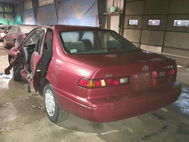 4T1BG22K6VU084142 - 1997 TOYOTA CAMRY CE RED photo 3