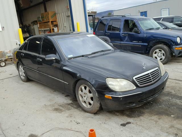 WDBNG75J22A241825 - 2002 MERCEDES-BENZ S 500 BLACK photo 1