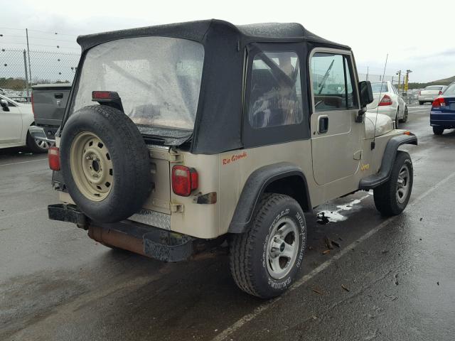 1J4FY19P4SP282429 - 1995 JEEP WRANGLER / SILVER photo 4