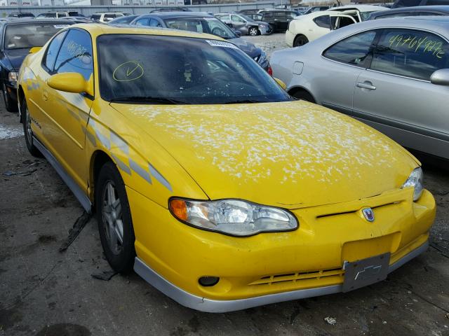 2G1WX15K529317778 - 2002 CHEVROLET MONTE CARL YELLOW photo 1