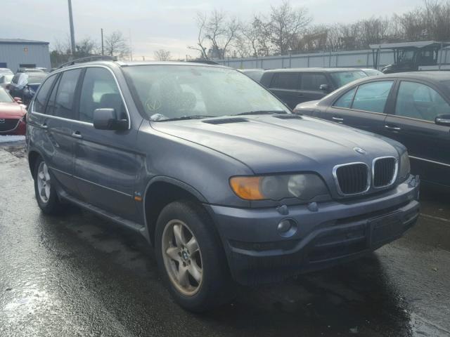 5UXFB33583LH39733 - 2003 BMW X5 4.4I GRAY photo 1