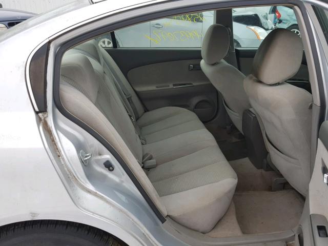 1N4AL11D96N445552 - 2006 NISSAN ALTIMA S SILVER photo 6