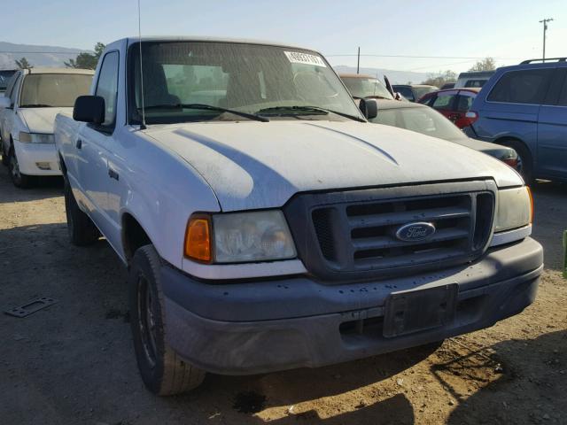 1FTYR10D24PA26971 - 2004 FORD RANGER WHITE photo 1