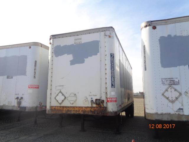 1H2V02814HH038964 - 1987 FRUH TRAILER UNKNOWN - NOT OK FOR INV. photo 2