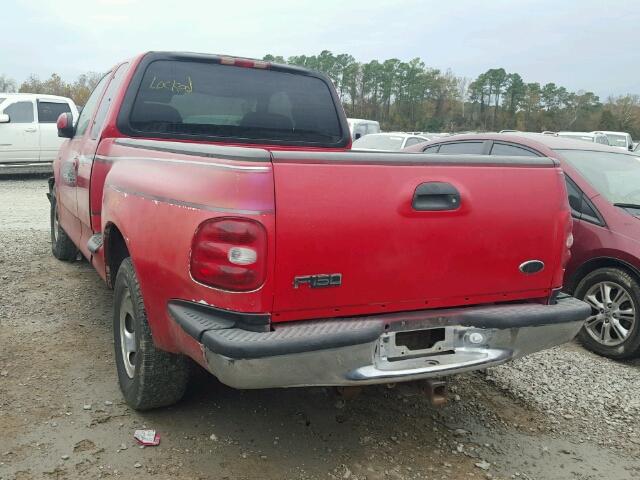 1FTRX07WXXKB85170 - 1999 FORD F150 RED photo 3