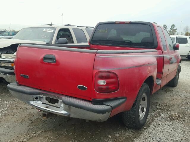 1FTRX07WXXKB85170 - 1999 FORD F150 RED photo 4