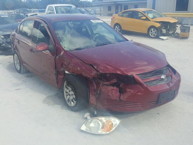 1G1AT58H597195898 - 2009 CHEVROLET COBALT LT RED photo 1