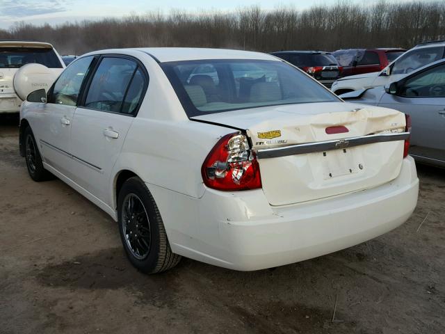 1G1ZT51F06F175278 - 2006 CHEVROLET MALIBU LT WHITE photo 3