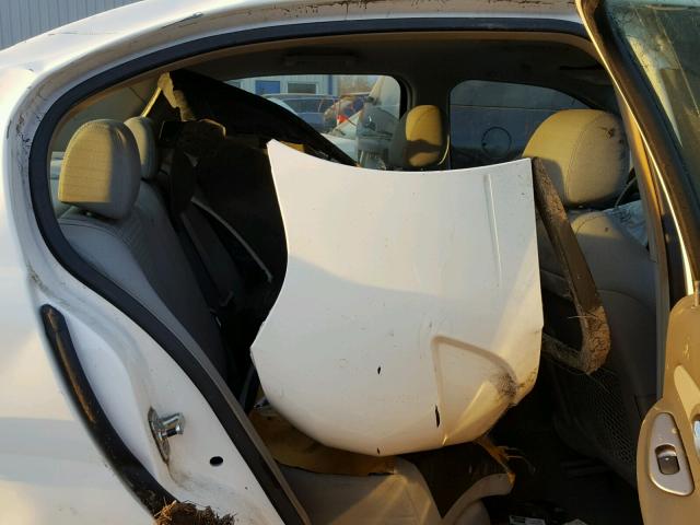 1G1ZT51F06F175278 - 2006 CHEVROLET MALIBU LT WHITE photo 6