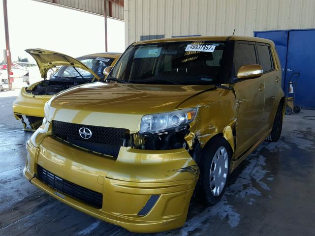 JTLKE50E181057790 - 2008 TOYOTA SCION XB GOLD photo 2