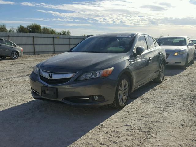 19VDE3F71DE300743 - 2013 ACURA ILX HYBRID GRAY photo 2