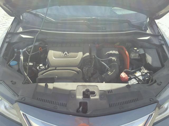 19VDE3F71DE300743 - 2013 ACURA ILX HYBRID GRAY photo 7