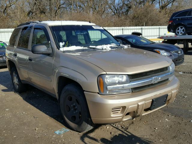 1GNDT13S172268668 - 2007 CHEVROLET TRAILBLAZE BEIGE photo 1