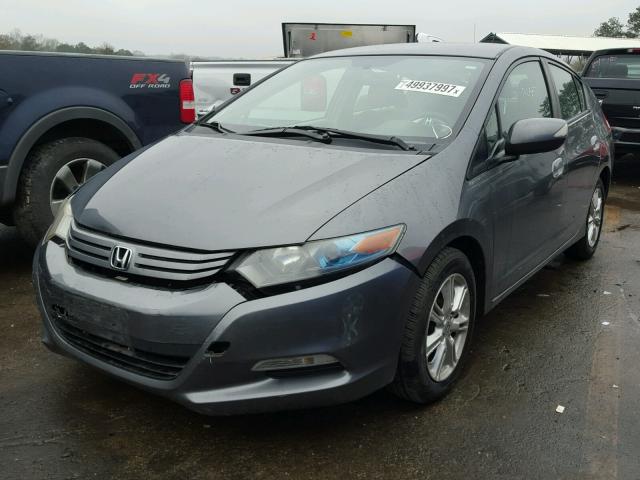 JHMZE2H72BS006054 - 2011 HONDA INSIGHT EX GRAY photo 2