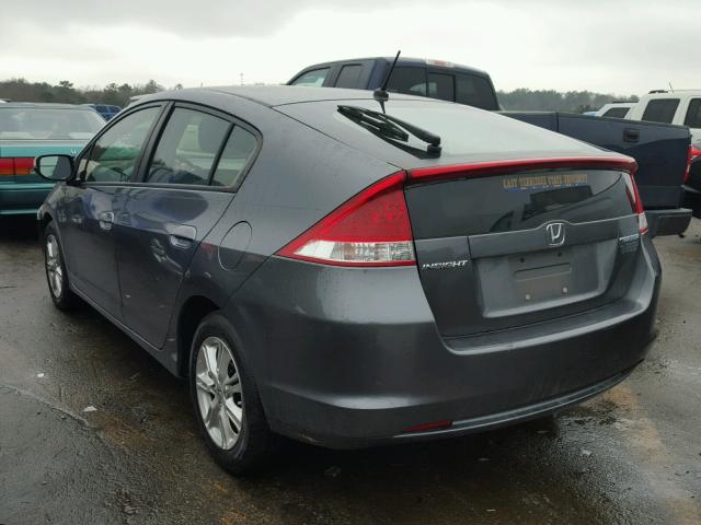 JHMZE2H72BS006054 - 2011 HONDA INSIGHT EX GRAY photo 3