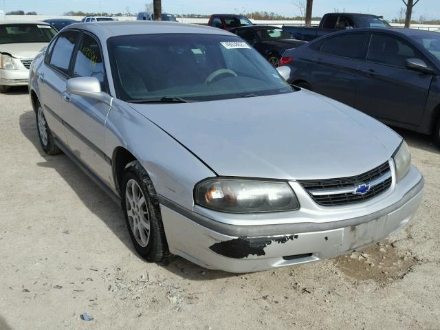 2G1WF52E329356796 - 2002 CHEVROLET IMPALA GRAY photo 1