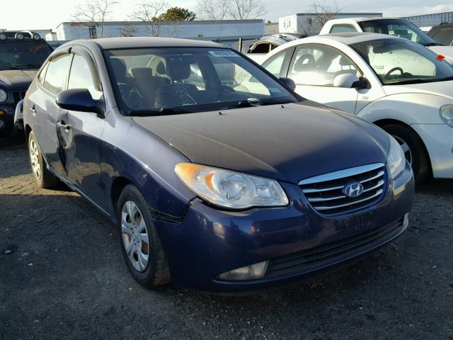 KMHDU4AD8AU829659 - 2010 HYUNDAI ELANTRA BL BLUE photo 1