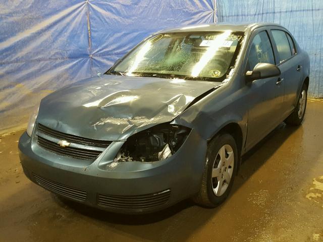 1G1AL55F877364909 - 2007 CHEVROLET COBALT LT BLUE photo 2