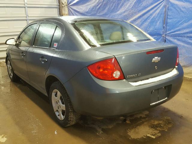 1G1AL55F877364909 - 2007 CHEVROLET COBALT LT BLUE photo 3