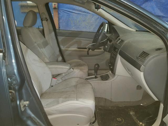 1G1AL55F877364909 - 2007 CHEVROLET COBALT LT BLUE photo 5