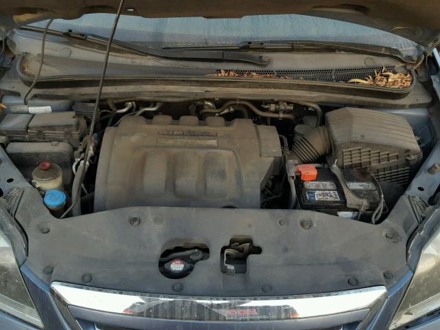 5FNRL38706B127424 - 2006 HONDA ODYSSEY EX BLUE photo 7