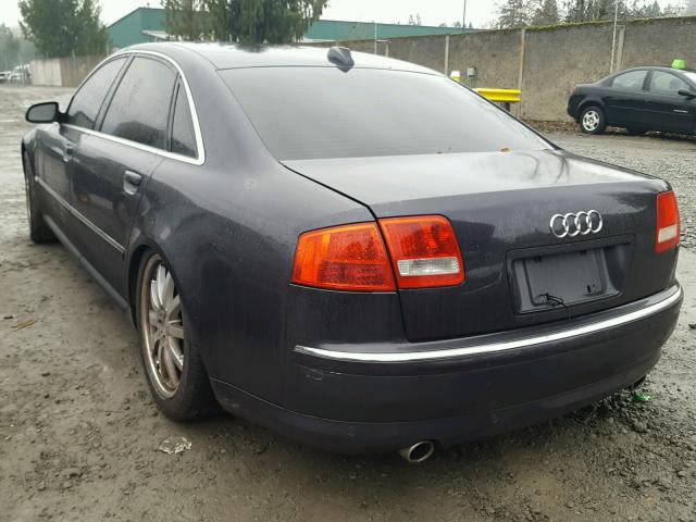 WAUML44E64N006025 - 2004 AUDI A8 L QUATT BLACK photo 3