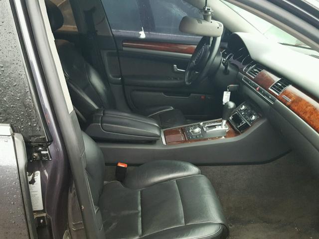 WAUML44E64N006025 - 2004 AUDI A8 L QUATT BLACK photo 5