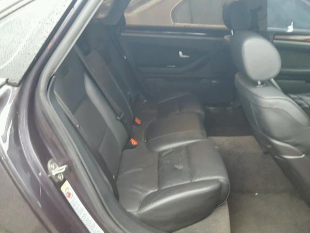 WAUML44E64N006025 - 2004 AUDI A8 L QUATT BLACK photo 6