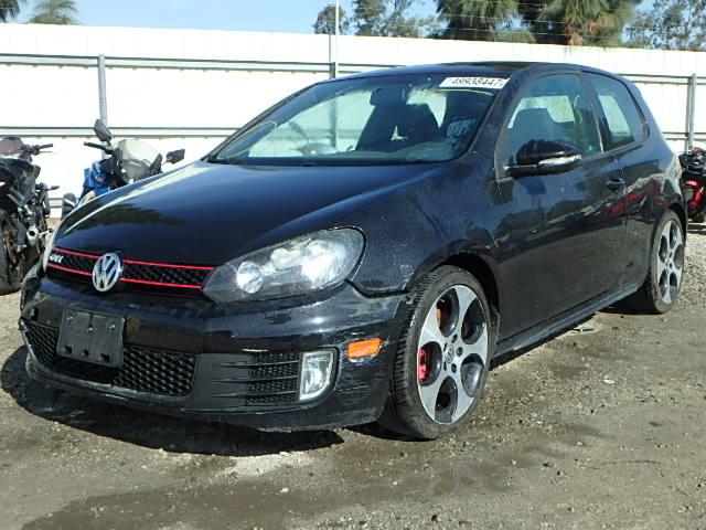 WVWED7AJ3AW268047 - 2010 VOLKSWAGEN GTI BLACK photo 2