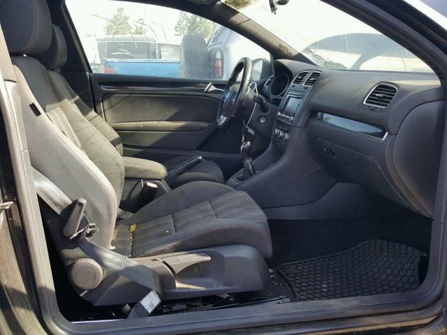 WVWED7AJ3AW268047 - 2010 VOLKSWAGEN GTI BLACK photo 5