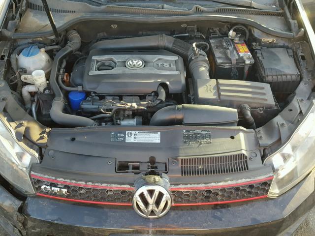 WVWED7AJ3AW268047 - 2010 VOLKSWAGEN GTI BLACK photo 7