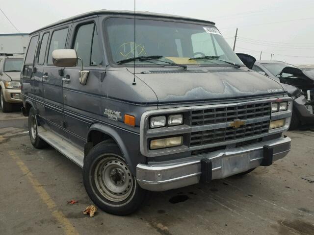 1GBEG25Z6RF113163 - 1994 CHEVROLET G20 CHARCOAL photo 1