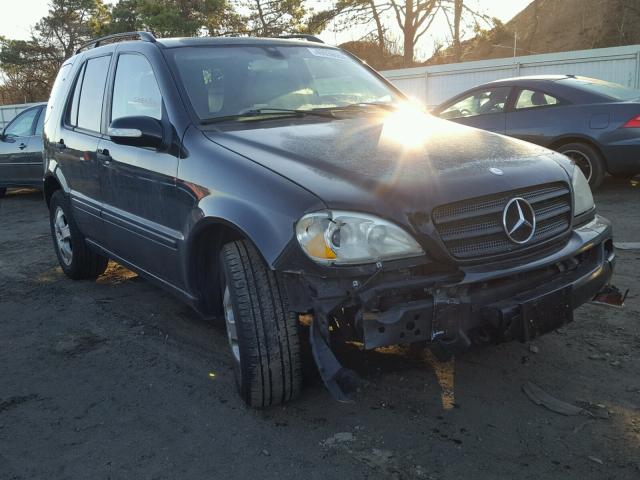 4JGAB57E73A424167 - 2003 MERCEDES-BENZ ML 350 BLACK photo 1