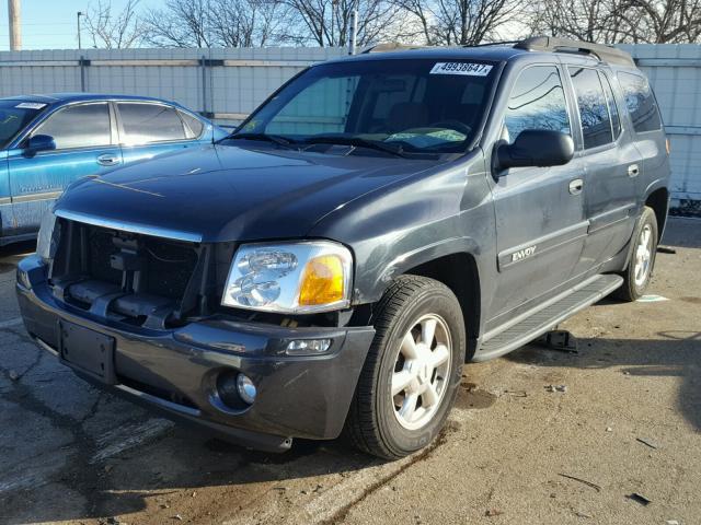 1GKES16S836177979 - 2003 GMC ENVOY XL CHARCOAL photo 2