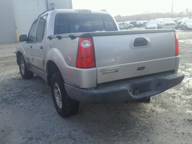 1FMZU77K24UB42811 - 2004 FORD EXPLORER S SILVER photo 3