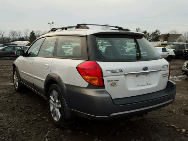 4S4BP68C154316993 - 2005 SUBARU LEGACY OUT WHITE photo 3