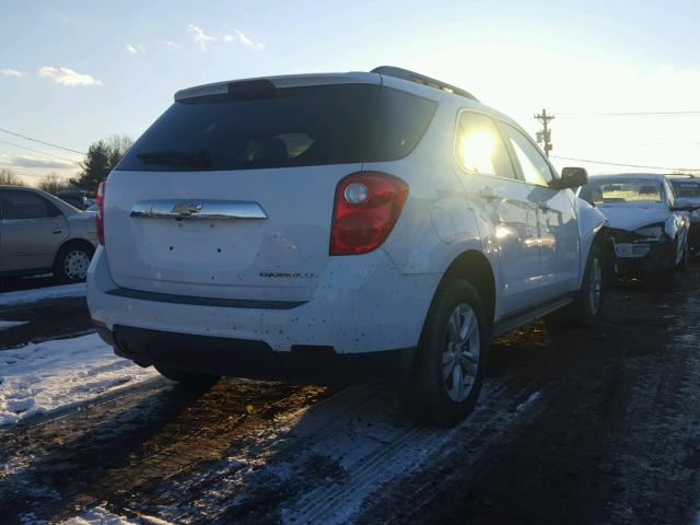 2GNALCEK2F6334822 - 2015 CHEVROLET EQUINOX LT WHITE photo 4