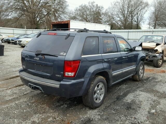 1J8HR58237C701807 - 2007 JEEP GRAND CHER BLUE photo 4