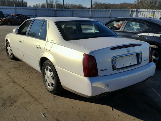 1G6KD54YX4U136678 - 2004 CADILLAC DEVILLE WHITE photo 3