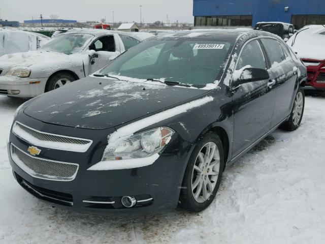 1G1ZG5E73CF120889 - 2012 CHEVROLET MALIBU LTZ GRAY photo 2