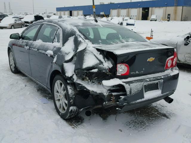 1G1ZG5E73CF120889 - 2012 CHEVROLET MALIBU LTZ GRAY photo 3