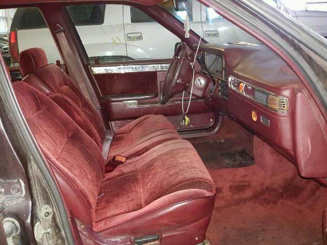 1B3XC46R4MD131676 - 1991 DODGE DYNASTY MAROON photo 5