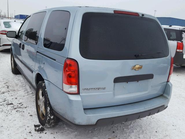 1GNDV23197D176106 - 2007 CHEVROLET UPLANDER L BLUE photo 3