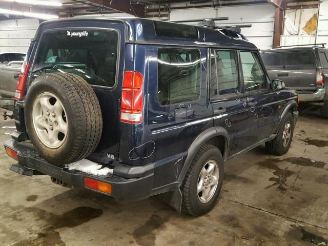 SALTY1244XA229810 - 1999 LAND ROVER DISCOVERY BLUE photo 4