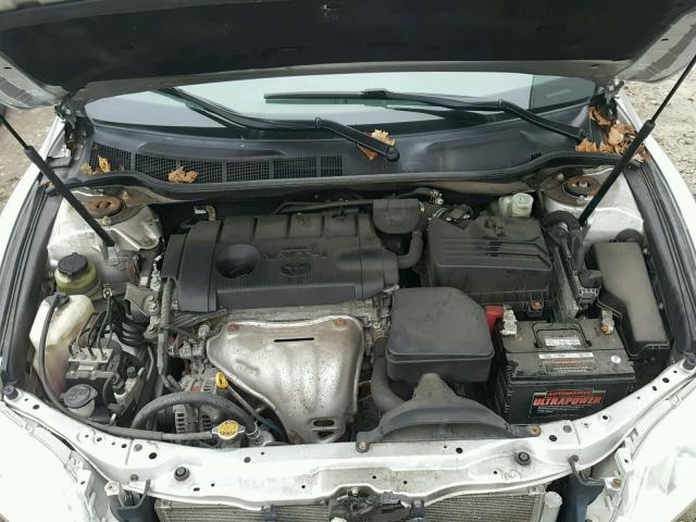 4T4BF3EK0BR162839 - 2011 TOYOTA CAMRY BASE SILVER photo 7