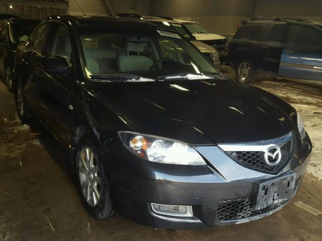 JM1BK32F381831648 - 2008 MAZDA 3 I BLACK photo 1