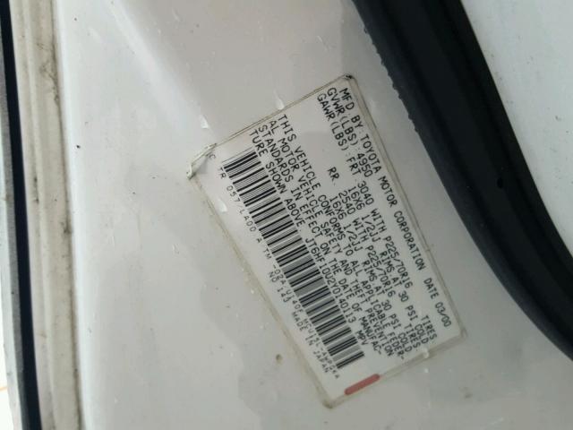 JT6HF10U2Y0140113 - 2000 LEXUS RX 300 CREAM photo 10