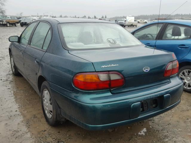 1G1ND52M9X6269539 - 1999 CHEVROLET MALIBU GREEN photo 3