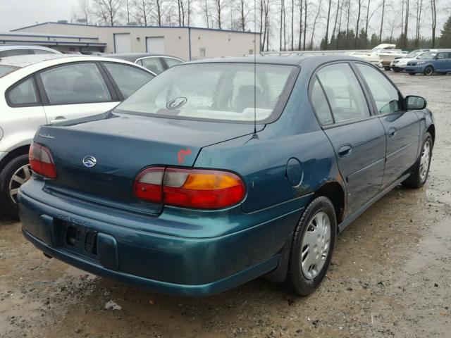 1G1ND52M9X6269539 - 1999 CHEVROLET MALIBU GREEN photo 4